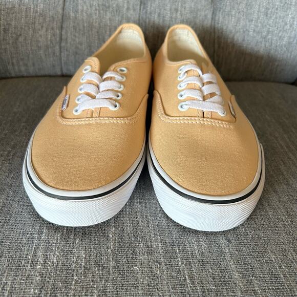 NEW Vans Womens Authentic Color Theory Honey Peach Low Top Lace Sneaker Shoes 10 - Picture 3 of 11